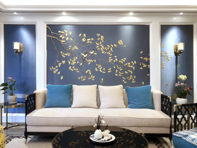 龙湖舜山府137平方四室现代装修案例