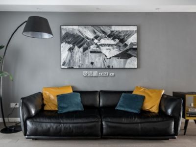 厦禾裕景120平现代简约风格装修案例