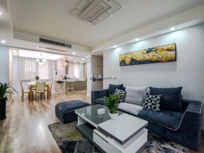 建发央玺112平现代简约风格装修案例