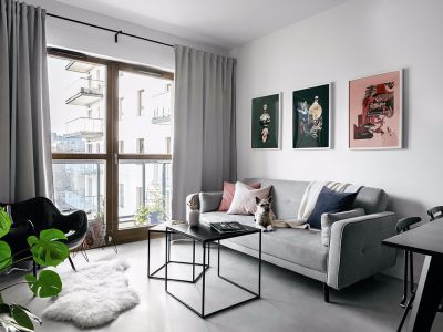 建发央玺后现代风格72平装修案例