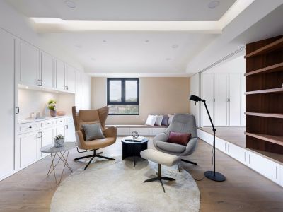 嘉和城北欧风格76平装修案例