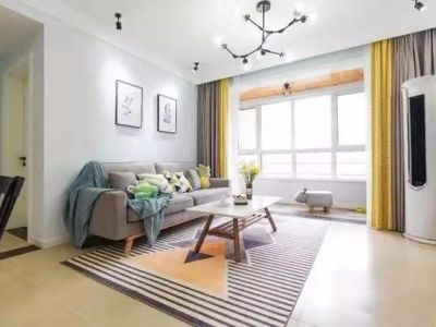 大唐印象北欧风格94平装修案例