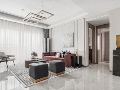 中交·锦澜府现代风格143平米装修案例