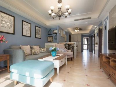 首创东公元122平现代简约风格装修案例