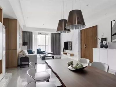 三亚景园城美式风格100平装修案例