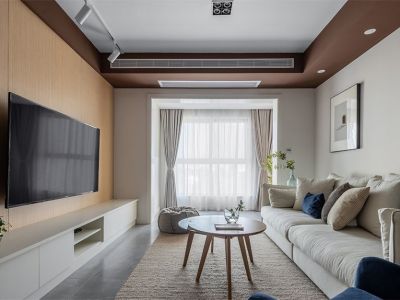 万科紫台三居室108平米现代风装修效果图案例