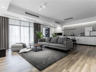 绿城泉悦春风160㎡四居室现代风格装修案例