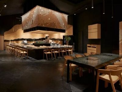 400平火锅店装修案例