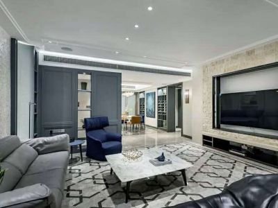 开元盛世福园混搭风格106平装修案例