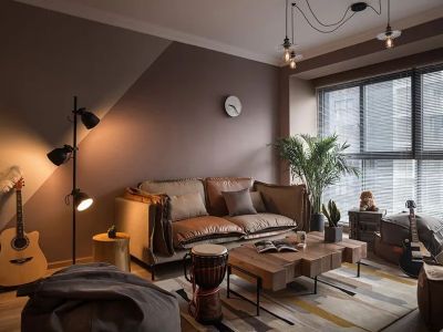 碧桂园·御园88平北欧风格二居室装修案例