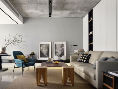 中建璟和城121平简约风格三居室装修案例