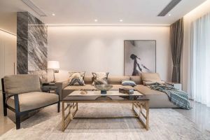 [和尊装饰]木饰面+大理石，精简凝练的质感设计