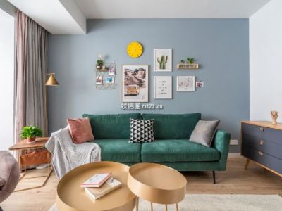 玛塞城119平现代简约风格装修案例