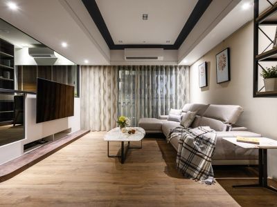 碧桂园·御园118平现代风格三居室装修案例