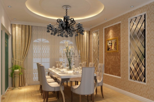 [成都豪庭装饰]家居餐厅吊顶装修需要注意什么,餐厅吊顶装修注意事项