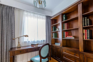 [成都琅蜂装饰]书房窗帘什么颜色好，书房窗帘如何选购