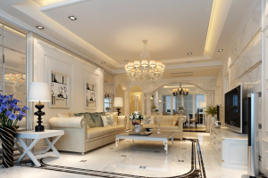 [成都龙发装饰]精装客厅如何装修,精装客厅装修技巧