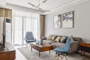 [成都恒大欢乐家装饰]北欧风格客厅装修技巧，北欧风格客厅装修注意事项