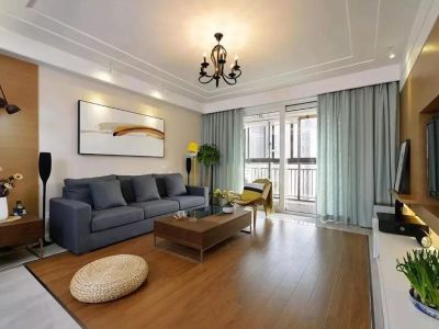 远洋中能荣府混搭风格128平米四室两厅装修案例