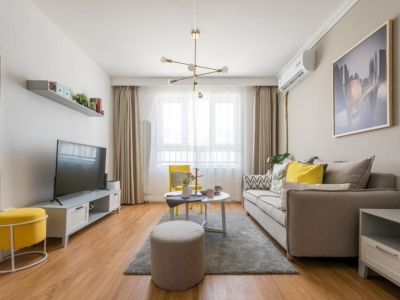 中海海港城(三期)80㎡二居室现代风格装修案例