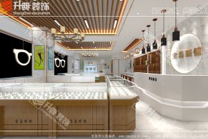 [厦门升典装饰] 轻奢内敛，品位不凡，这样的眼镜店自带优雅的高级感！