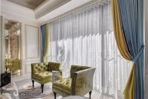 [深圳华庭装饰]窗帘颜色怎么搭配 窗帘材质怎么选