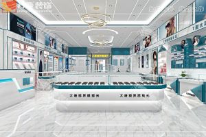 [厦门升典装饰]  清新灵动，端庄秀丽，这样的眼镜店真的太有气质了！