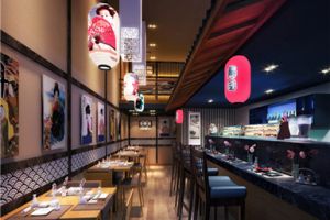 [沈阳绿港装饰]寿司店装修风格有哪些 寿司店装修注意事项