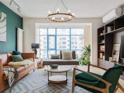 飞云小区110平温馨风格复式楼装修案例