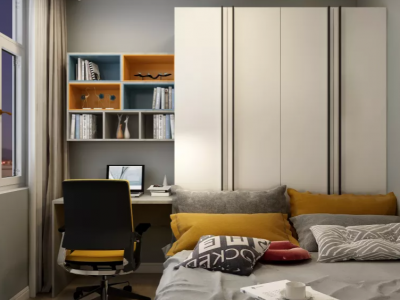 久安瑞华苑98平三房两厅现代风格案例