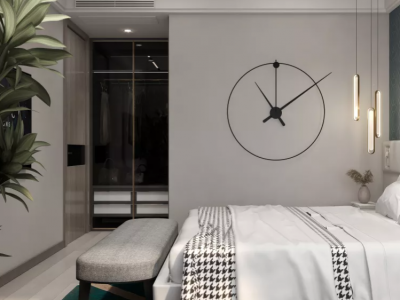 飞龙小区103平三房两厅现代简约风格案例