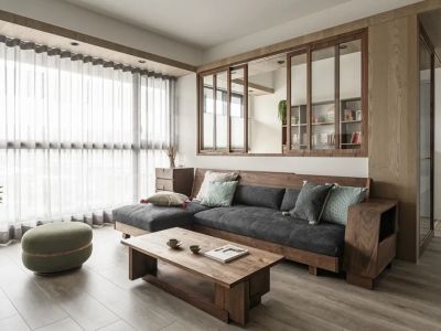 恒大珺睿139㎡四居室日式风格装修案例