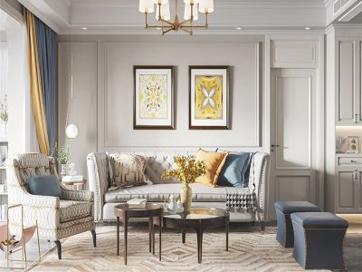 双溪春晓140平方四室现代装修案例