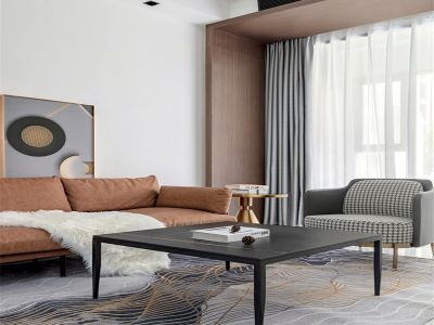 江南宁溪110平方四室现代装修案例