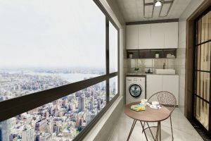 [合肥山水空间装饰]新房装修封闭式阳台怎么样