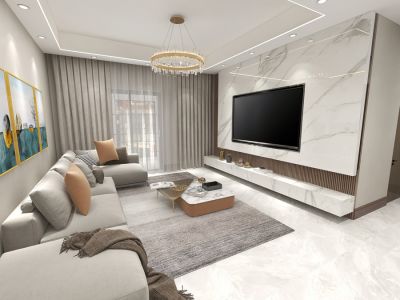 印江州102平现代风格三居室装修案例