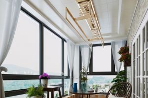 [湘潭金空间装饰]阳台要不要做吊顶呢？如果要装怎么装？