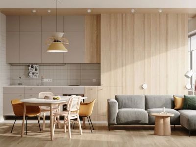 中南西海岸112平简约风格三居室装修案例