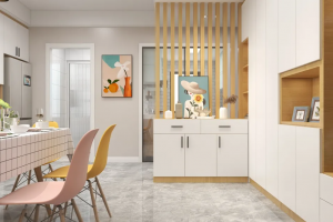 [株洲欧派整装大家居]金岸华庭142平三房两厅北欧风格案例