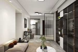 [长治城市人家装饰]佳美绿洲小区89平三房两厅现代风格案例