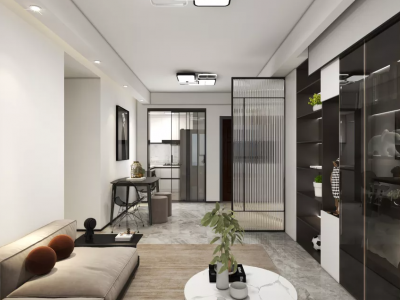 佳美绿洲89平米现代风格三室两厅装修案例