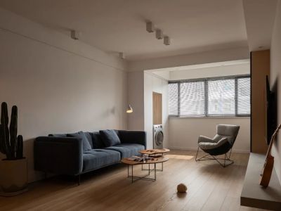 万福国际商贸城89平北欧风格二居室装修案例