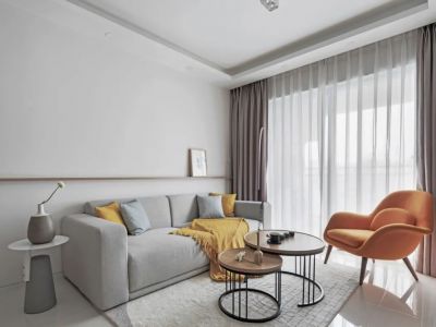 东方城118平日式风格三居室装修案例