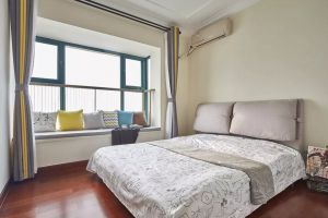 [大连俊豪装饰]卧室飘窗怎么装窗帘？飘窗窗帘安装方式分享