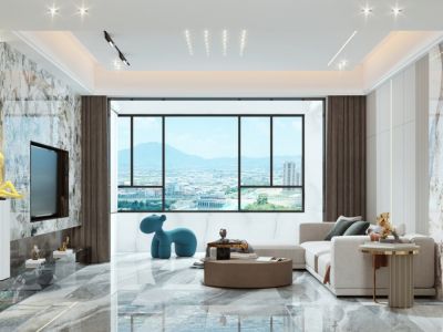 新景园143平米现代风格装修案例