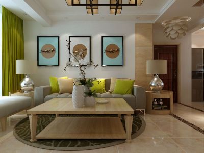 佳合新城170平米混搭风格三居装修案例