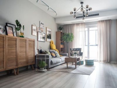 清泉小区105平米日式风格三居装修案例