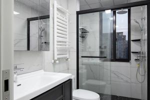 [龙发装饰]卫生间如何装修，卫生间干湿分离设计