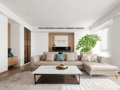 剑桥郡124平北欧风格三居室装修案例