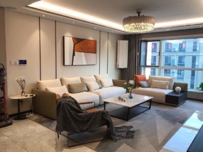 铁建雅苑90㎡二居室现代风格装修案例